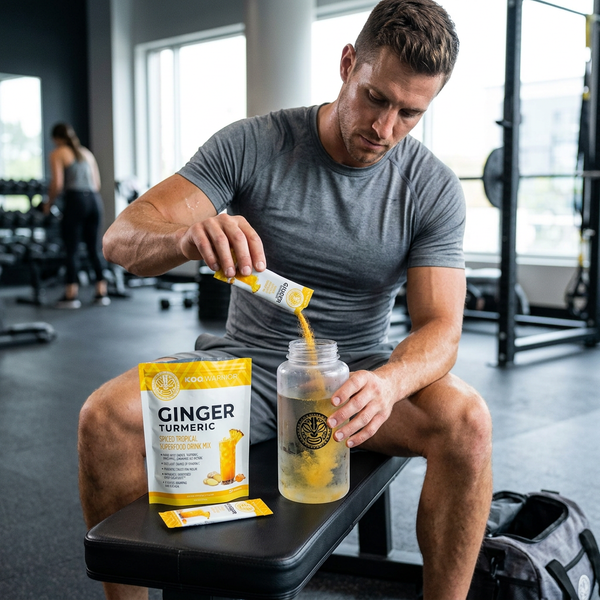KOA WARRIOR® GINGER TURMERIC - SPICED TROPICAL SUPERFOOD