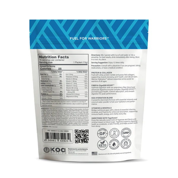 Warrior Hydration™ Elite Hydration Superfood (Blue Raspberry)