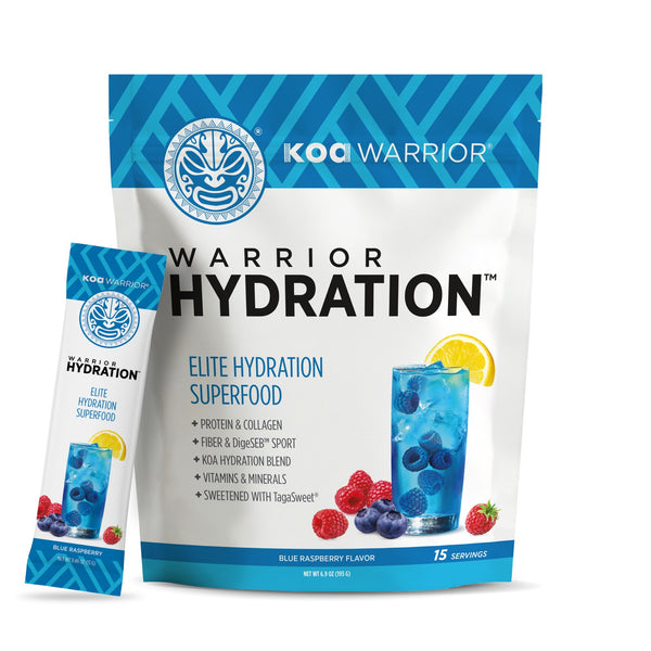 Warrior Hydration™ Elite Hydration Superfood (Blue Raspberry)