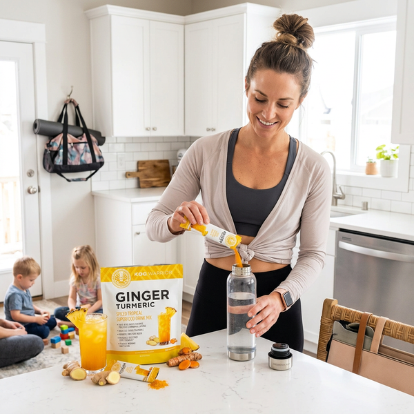 KOA WARRIOR® GINGER TURMERIC - SPICED TROPICAL SUPERFOOD