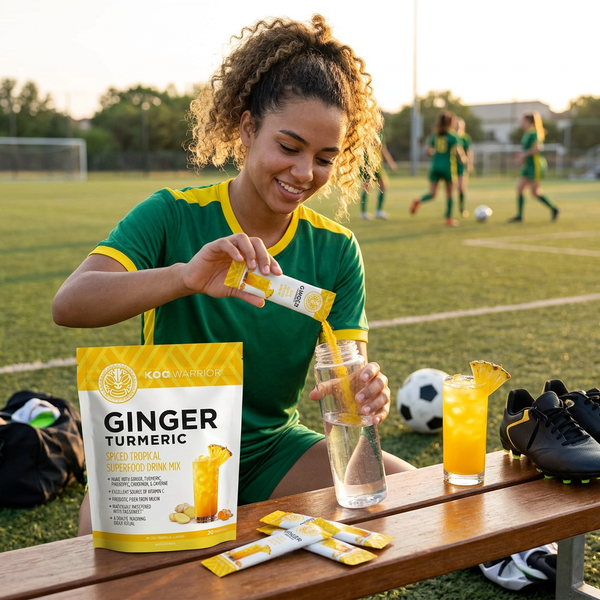 KOA WARRIOR® GINGER TURMERIC - SPICED TROPICAL SUPERFOOD