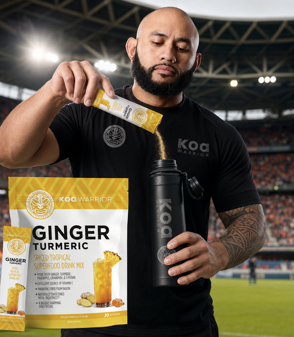 KOA WARRIOR® GINGER TURMERIC - SPICED TROPICAL SUPERFOOD
