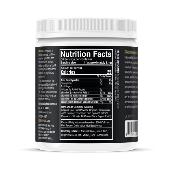 KOA WARRIOR® NITRIC BEETS™ WITH RED SPINACH EXTRACT