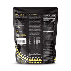 KOA WARRIOR® Natural Whey Protein Isolate 20 Serving Bag