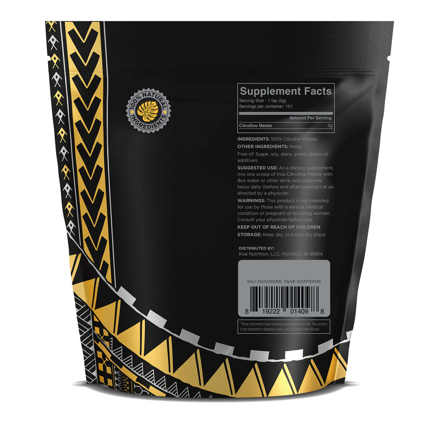 Koa Nutrition - Citrulline Malate 2:1 (unflavored)